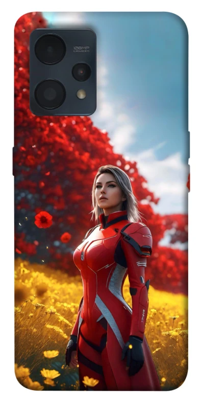 Чохол на Realme 9 4G / 9 Pro+ Cyber space girl ver.5 фото 1 з 1