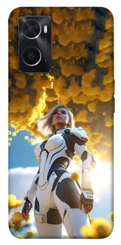 Чохол на Oppo A76 4G Cyber space girl ver.3 фото 1 з 1