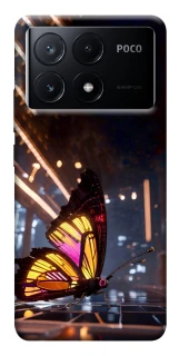 Чохол на Xiaomi Poco X6 Cyber butterfly фото 1 з 1