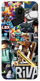 Чохол на Samsung J600F Galaxy J6 (2018) Roblox collage ver.1 фото 1 з 1