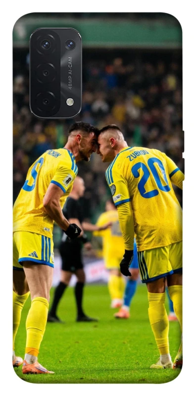 Чохол на Oppo A54 5G / A74 5G UA-Football ver.2 фото 1 з 1