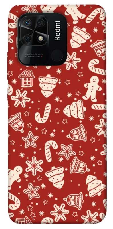 Чехол на Xiaomi Redmi 10C Новогодний v3 фото 1 из 1