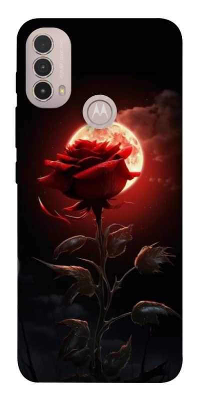 Чохол на Motorola Moto E40 Червона троянда фото 1 з 1