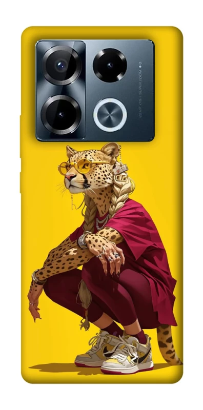 Чехол на Infinix Note 40 Pro 4G Ягуар фото 1 из 1