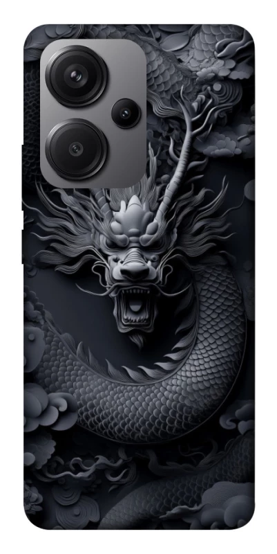 Чехол на Xiaomi Redmi Note 13 Pro+ black dragon фото 1 из 1