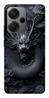 Чехол на Xiaomi Redmi Note 13 Pro+ black dragon фото 1 из 1