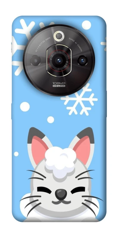 Чохол на ZTE Nubia Focus Pro Adopt Me Snow Kitty Smile фото 1 з 1