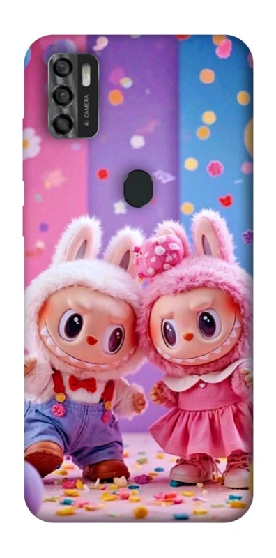 Чохол на ZTE Blade A7s (2020) Labubu twins ver.3 фото 1 з 1