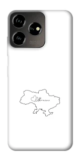Чехол на ZTE Blade V50 Design 4G Ukraine map фото 1 из 1