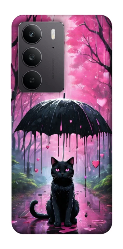 Чохол на Realme C75 Black cat фото 1 з 1