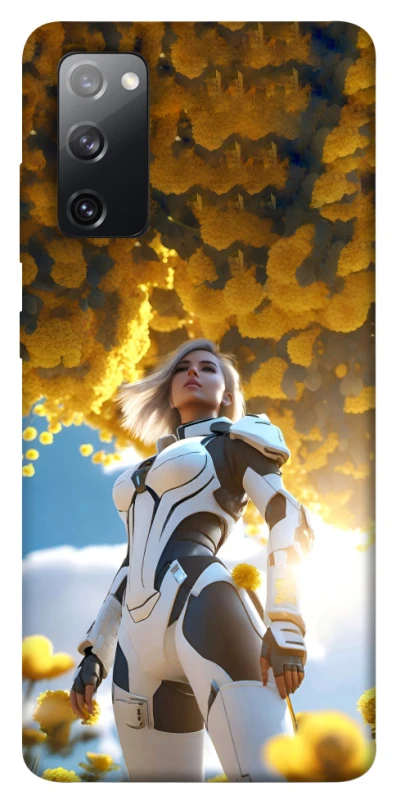 Чохол на Samsung Galaxy S20 FE Cyber space girl ver.3 фото 1 з 1