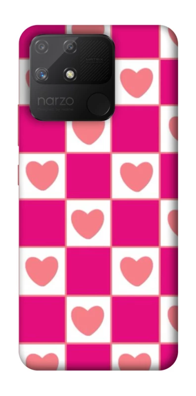 Чохол на Realme Narzo 50A Chess heart фото 1 з 1