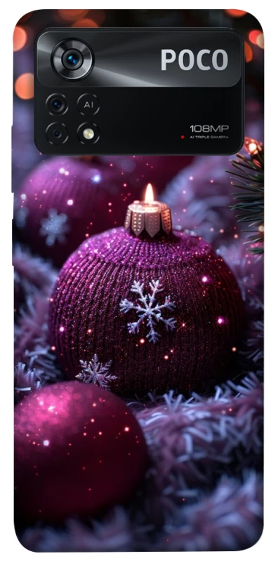 Чехол на Xiaomi Poco X4 Pro 5G Новогодний v44 фото 1 из 1