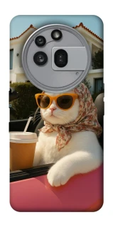 Чехол на Nothing Phone (3a) Pro Stylish Cat Cruise фото 1 Чехол на Nothing Phone (3a) Pro Stylish Cat Cruise фото 1 из 1