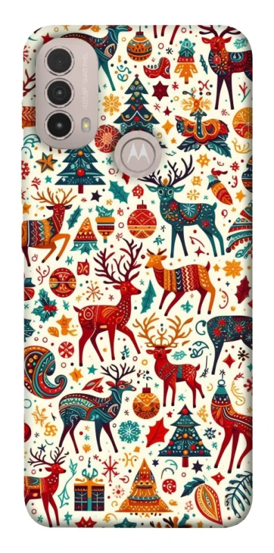 Чохол на Motorola Moto E40 Christmas spirit ver.5 фото 1 з 1