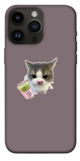 Чохол на Apple iPhone 14 Pro Max (6.7") cat matcha фото 1 з 1