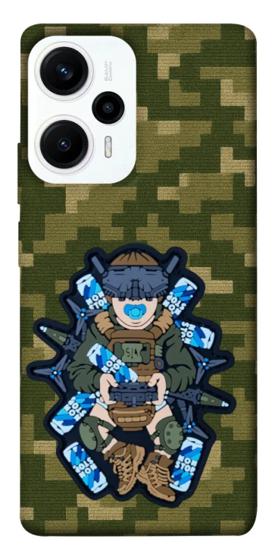 Чехол на Xiaomi Poco F5 / Note 12 Turbo PILOT NON STOP фото 1 из 1