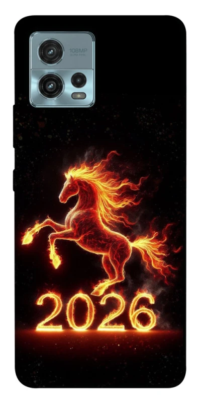 Чохол на Motorola Moto G72 Red Fire Horse ver.1 фото 1 з 1