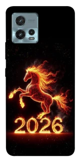 Чехол на Motorola Moto G72 Red Fire Horse ver.1 фото 1 из 1