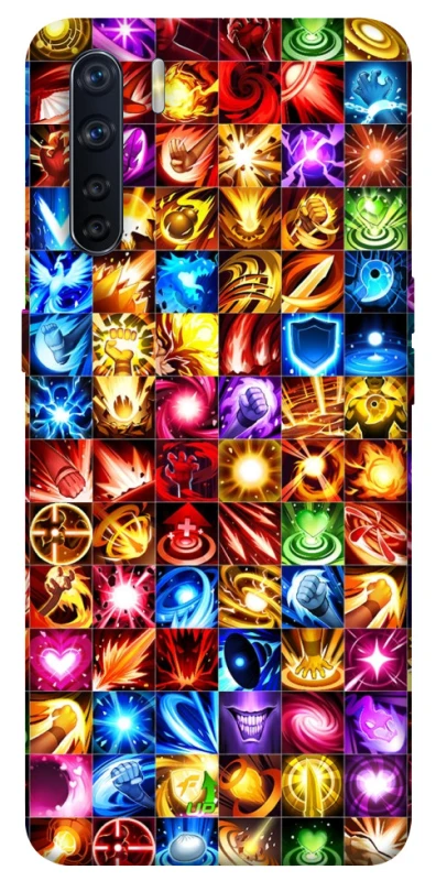 Чехол на Oppo A91 Abilities menu ver.4 фото 1 из 1