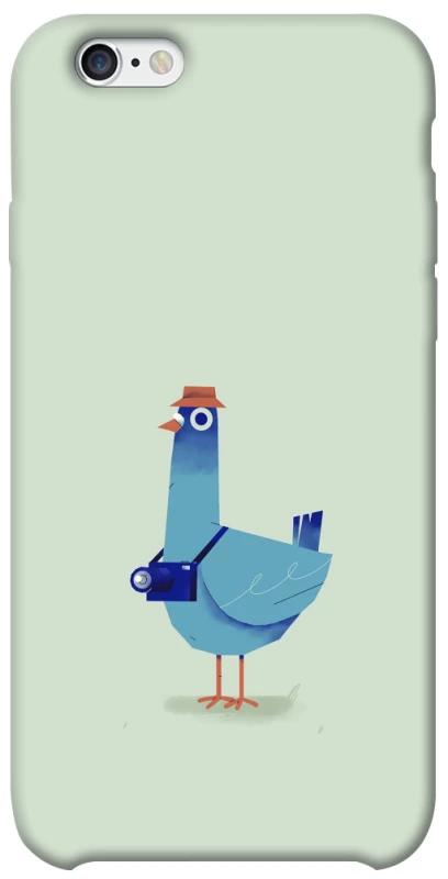 Чохол на Apple iPhone 6/6s (4.7") Голуб-детектив фото 1 з 1