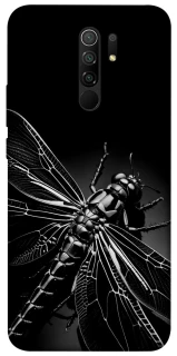 Чехол на Xiaomi Redmi 9 Black dragonfly фото 1 из 1