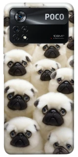 Чохол на Xiaomi Poco X4 Pro 5G Doggy Pug Love фото 1 з 1