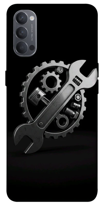 Чохол на Oppo Reno 4 Mechanic v2 фото 1 з 1