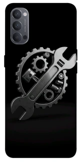 Чохол на Oppo Reno 4 Mechanic v2 фото 1 з 1