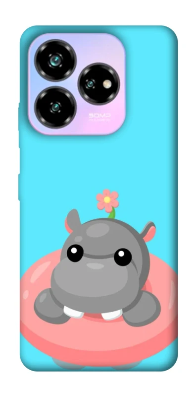 Чохол на ZTE Nubia V60 Adopt Me Hippo Floatie фото 1 з 1