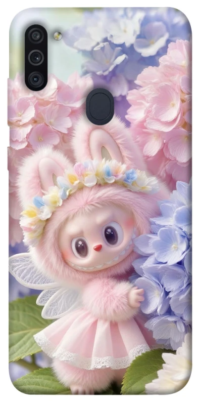 Чехол на Samsung Galaxy M11 Labubu & Flowers ver.1 фото 1 из 1