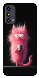 Чехол на ZTE Blade A53 Розовый котёнок фото 1 из 1