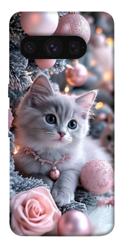 Чохол на Google Pixel 8 Pro Christmas Kitty фото 1 з 1