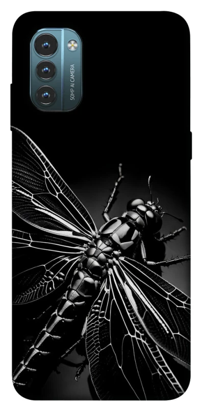 Чохол на Nokia G21 Black dragonfly фото 1 з 1