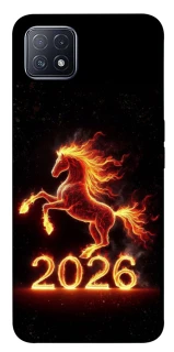 Чохол на Oppo A73 Red Fire Horse ver.1 фото 1 з 1