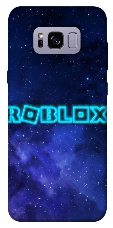 Чохол на Samsung G955 Galaxy S8 Plus Roblox Space Logo Blue фото 1 з 1