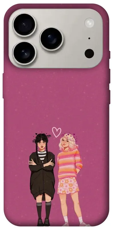 Чехол на Apple iPhone 18 Pro Raven & Rainbow Wednesday фото 2 из 2