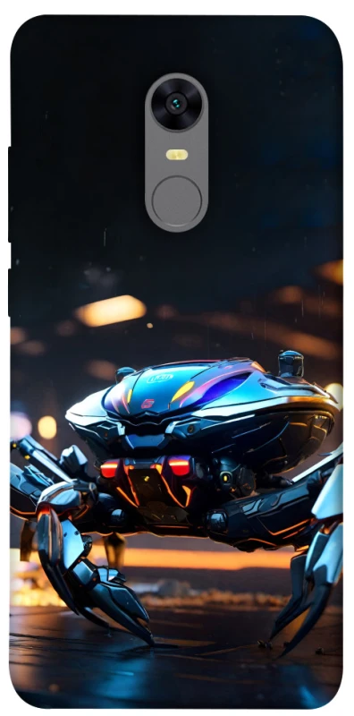 Чохол на Xiaomi Redmi 5 Plus / Redmi Note 5 (Single Camera) Cyber ​​crab фото 1 з 1