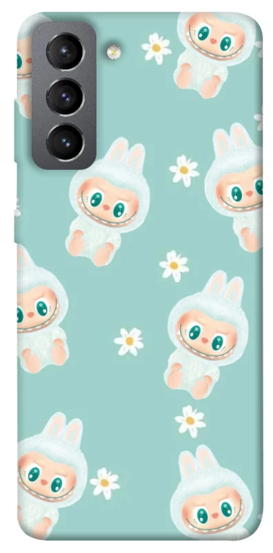 Чохол на Samsung Galaxy S21 FE Labubu Green фото 1 з 1