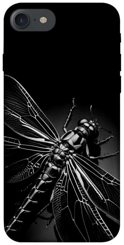 Чехол на Apple iPhone 7 / 8 (4.7") Black dragonfly фото 1 из 1