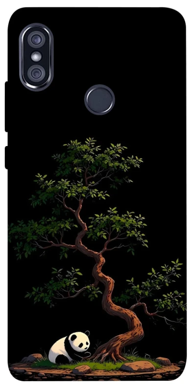 Чохол на Xiaomi Redmi Note 5 Pro / Note 5 (AI Dual Camera) Panda and tree фото 1 з 1