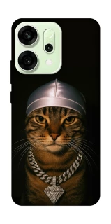 Чехол на Oppo Reno 14 Cat in Bling фото 1 Чехол на Oppo Reno 14 Cat in Bling фото 1 из 1