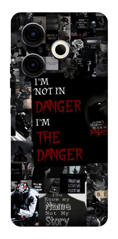Чохол на TECNO Pova 6 Neo (LI6) Danger collage фото 1 з 1