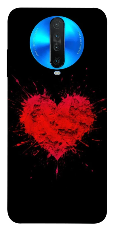 Чохол на Xiaomi Redmi K30 Splash heart фото 1 з 1