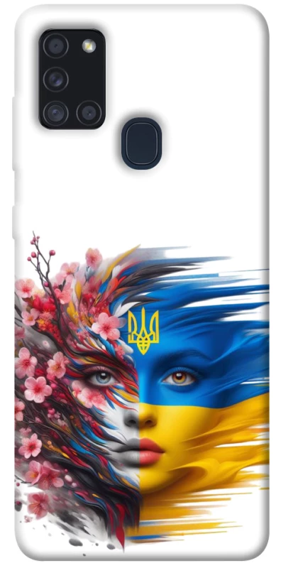 Чохол на Samsung Galaxy A21s Flowering Ukraine фото 1 з 1