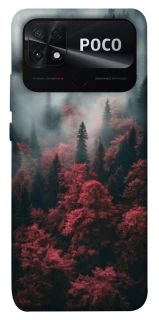 Чохол на Xiaomi Poco C40 Red Wood фото 1 з 1