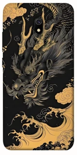 Чохол на Xiaomi Redmi 8a gold dragon фото 1 з 1