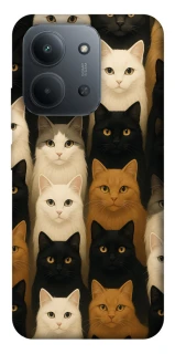 Чохол на Xiaomi Redmi 15C (Global) Colorful Cat Collage фото 1 з 1