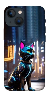 Чехол на Apple iPhone 13 mini (5.4") Cyber cat фото 1 из 1
