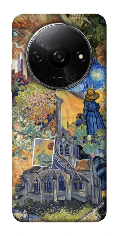 Чехол на Xiaomi Redmi A3 Van Gogh collage фото 1 из 1